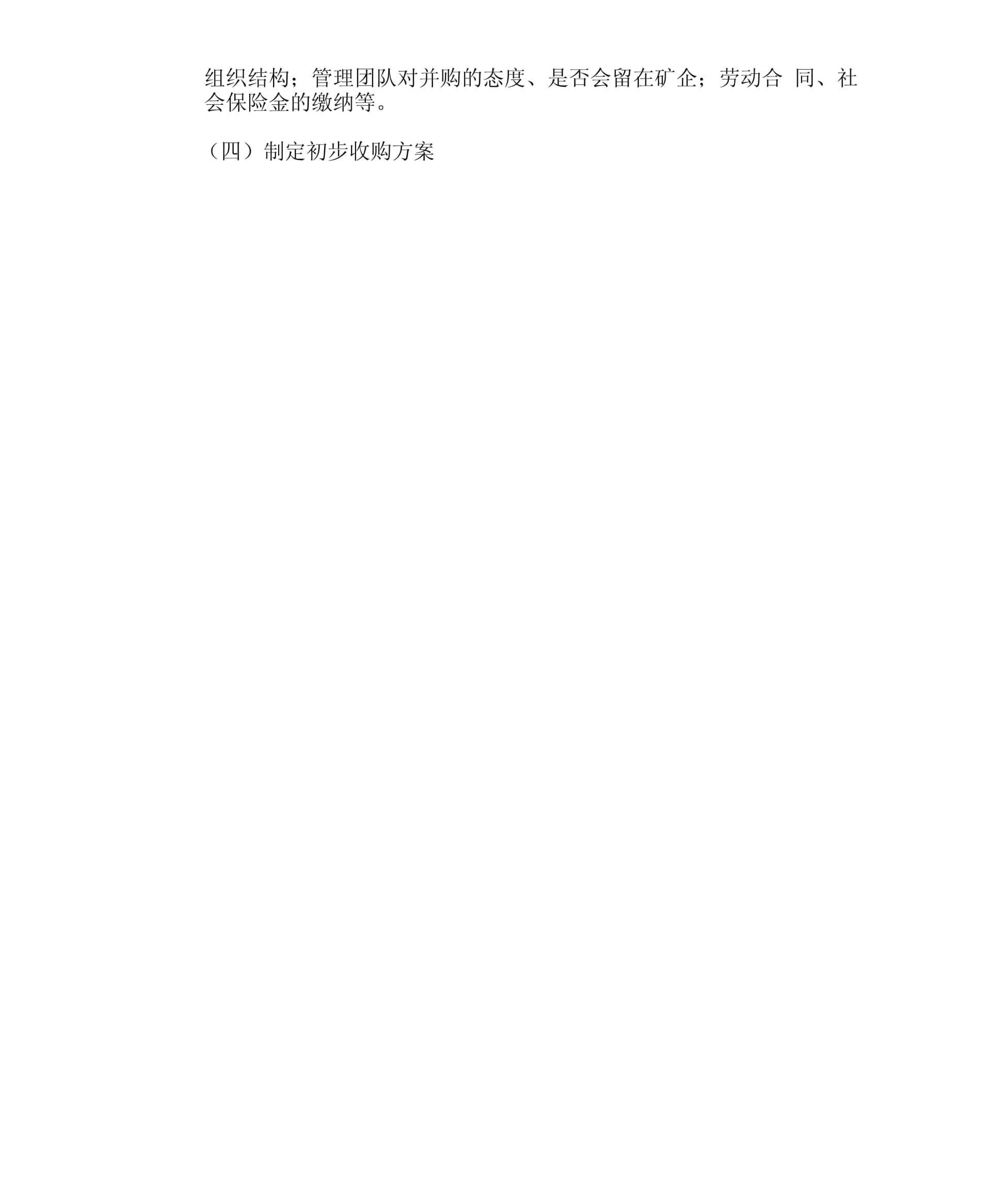 礦產資源收購流程